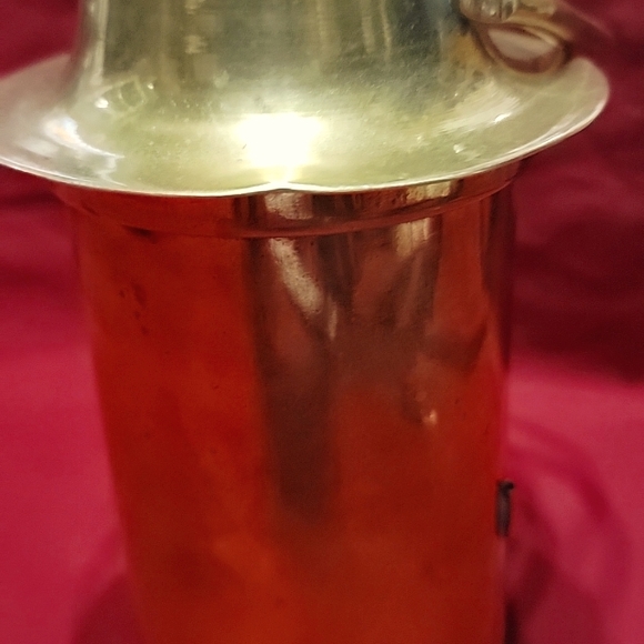 Vintage Nautical or Night Watchman Brass Lamp - circa 1940 - Picture 7 of 7